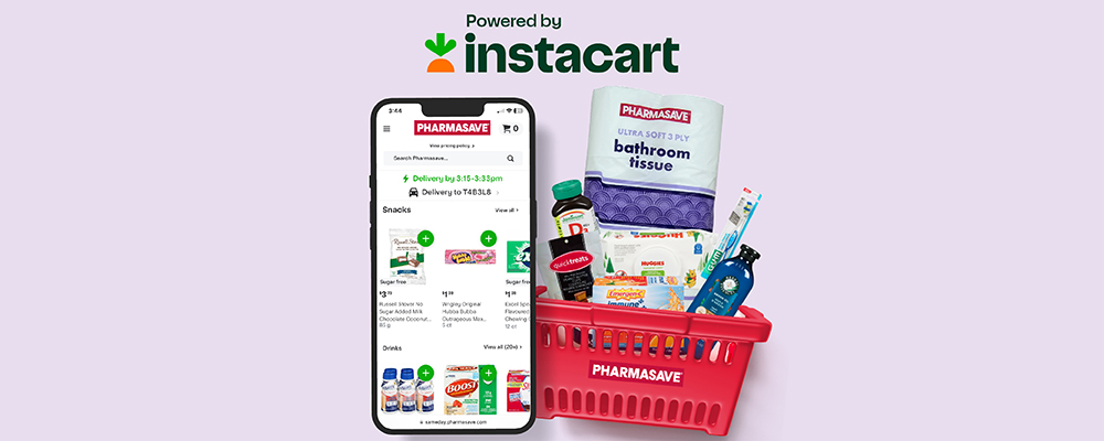 Pharmasave delivered to your door